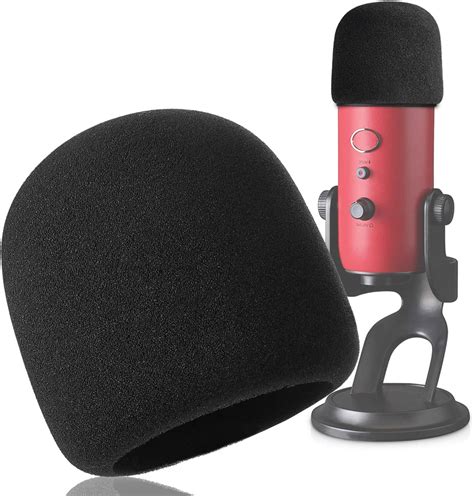 pop filter on blue yeti